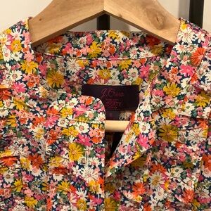 NWT JCrew x Liberty Cotton Blouse S